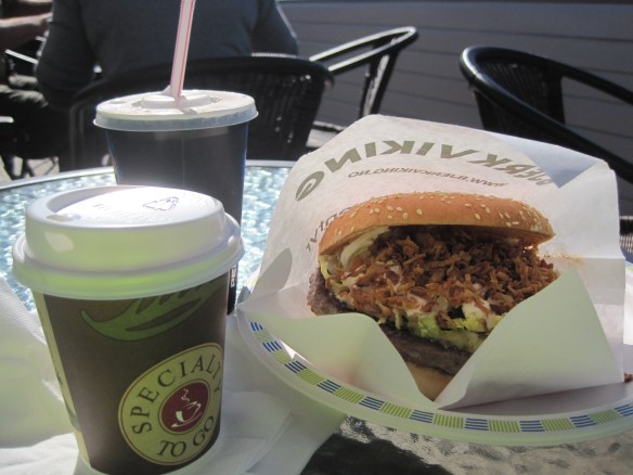 Day 6 Isotonic sports breakfast burger