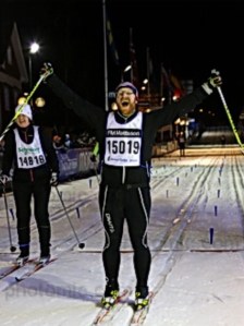 Me laying the ghost of Vasaloppet 2013 to rest.